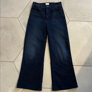 MOTHER Dark Indigo Flare Jeans